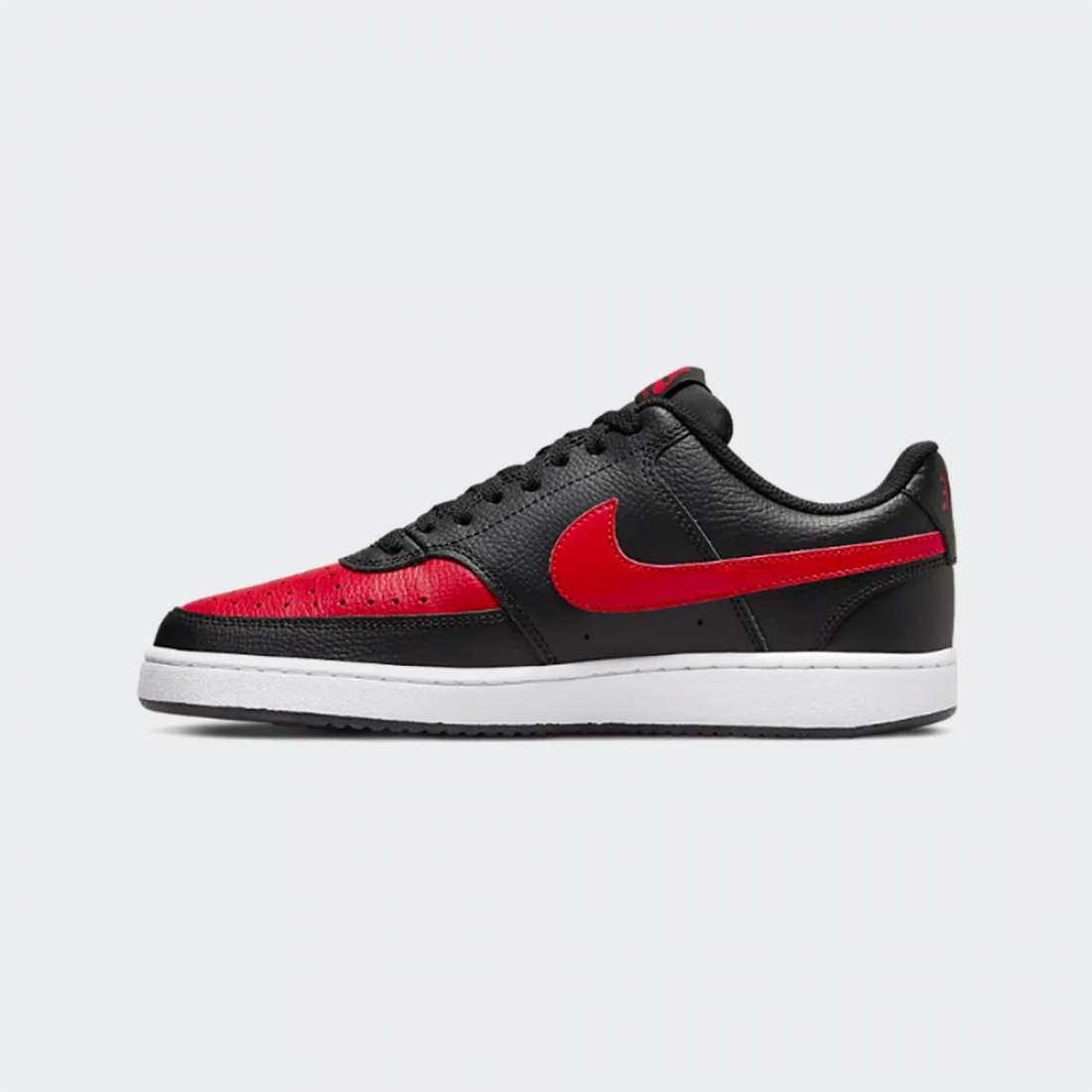 NIKE COURT VISION LOW BLACK/RED