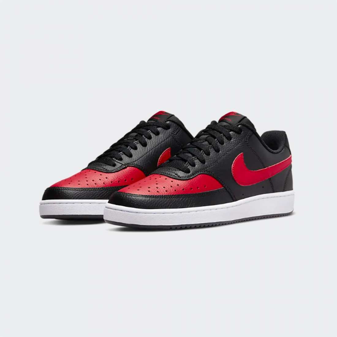 NIKE COURT VISION LOW BLACK/RED
