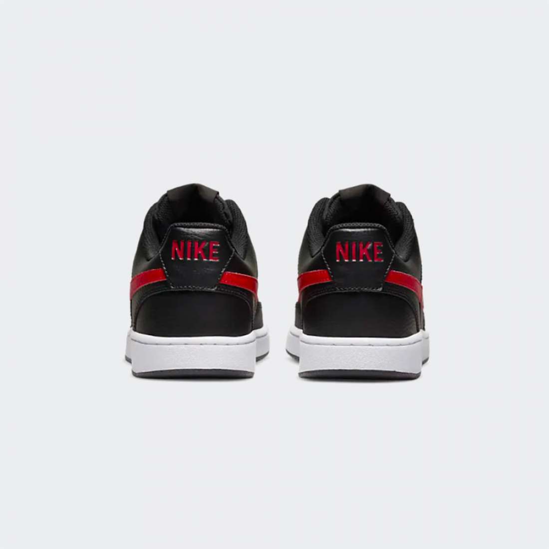 NIKE COURT VISION LOW BLACK/RED