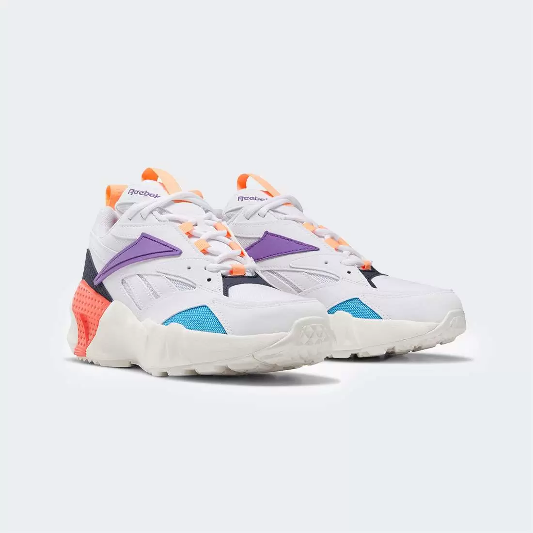 REEBOK AZTREK DOUBLE WHITE/PURPLE/BLUE
