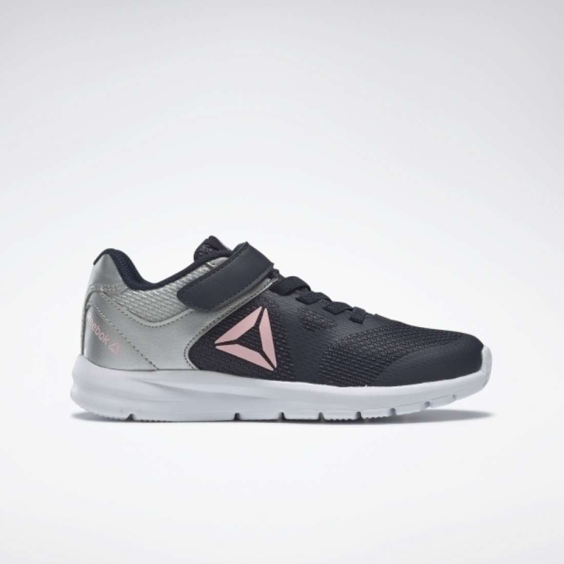 REEBOK RUSH RUNNER NAVY/SILVER/PINK