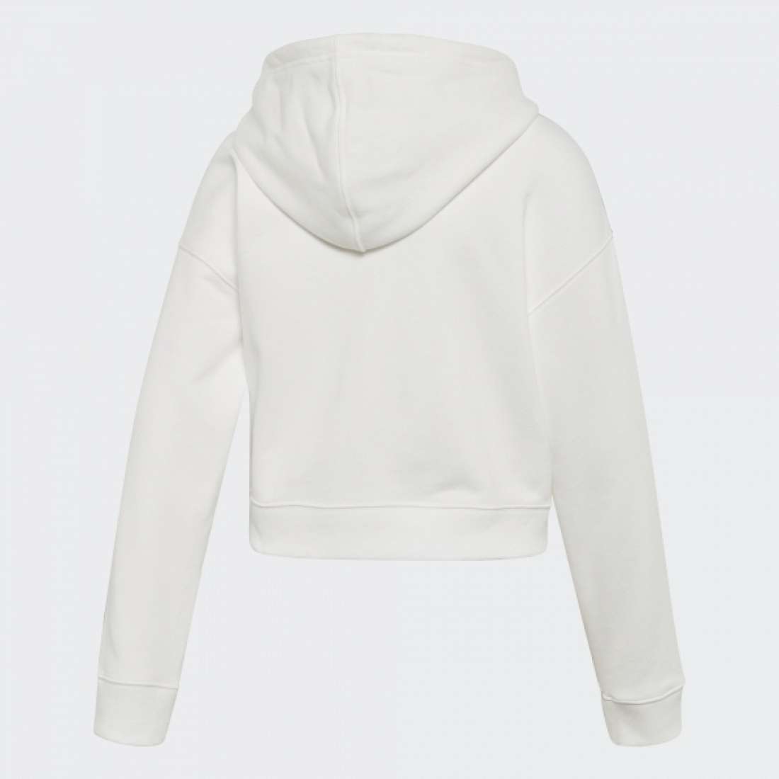 HOODIE ADIDAS CROPPED WHITE