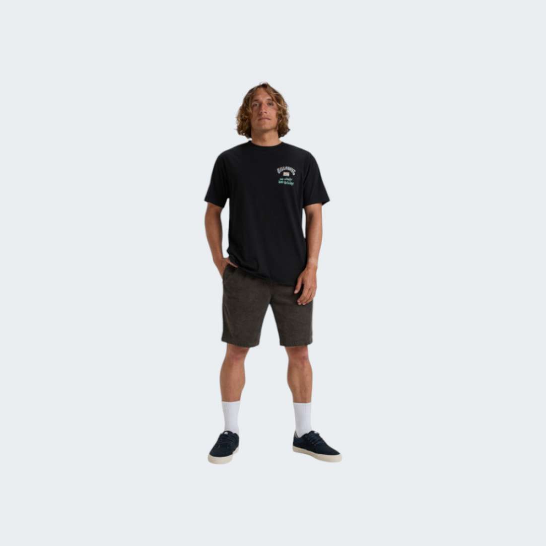 TSHIRT BILLABONG KNOW THE FEELING BLACK