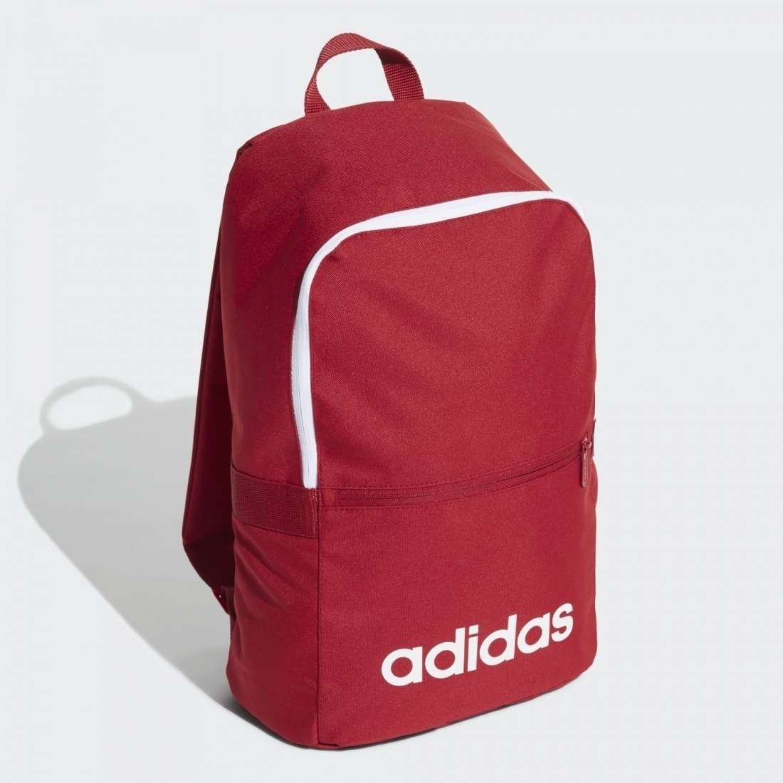 MOCHILA ADIDAS DAILY LINEAR CLASSIC ACTIVE MAROON / WHITE