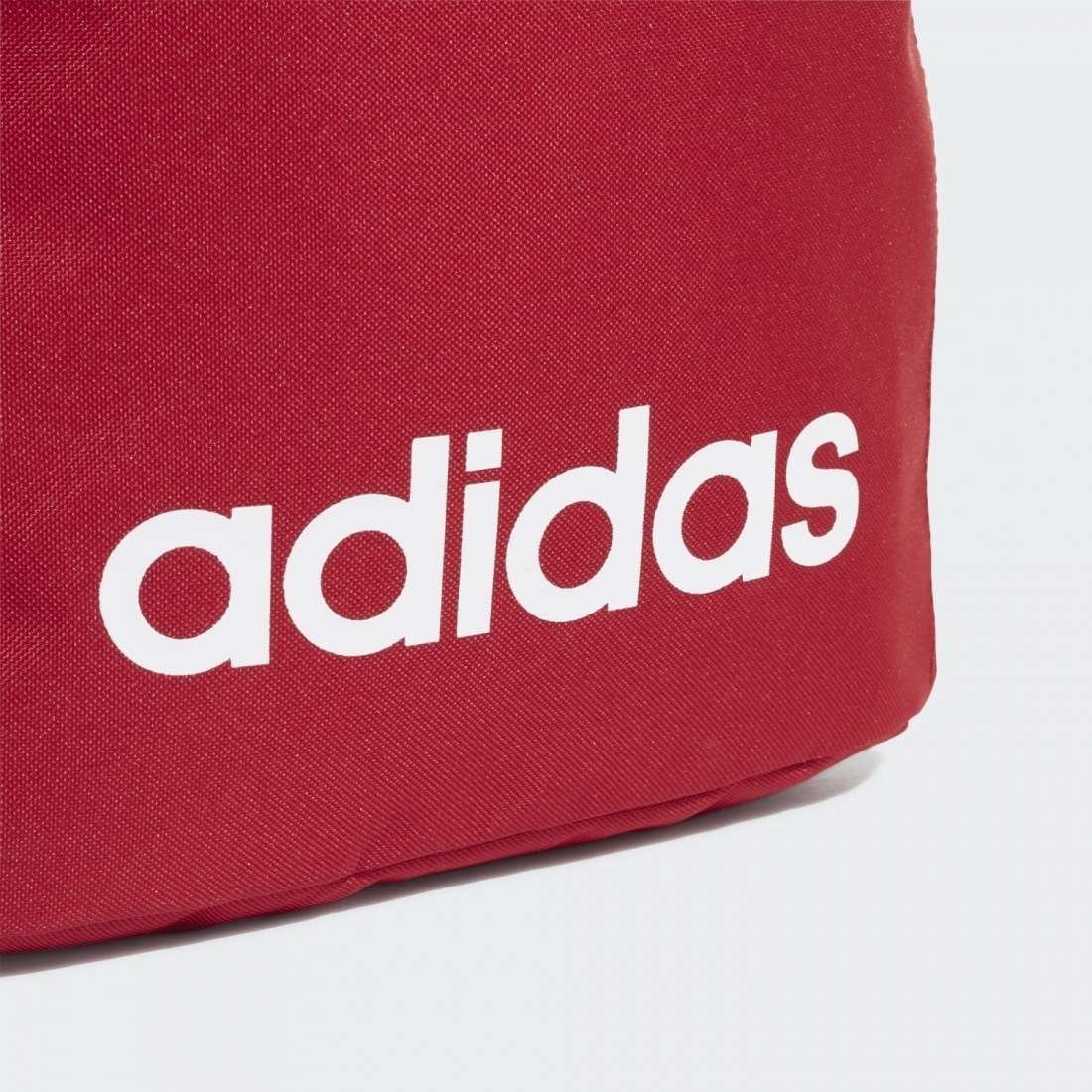 MOCHILA ADIDAS DAILY LINEAR CLASSIC ACTIVE MAROON / WHITE