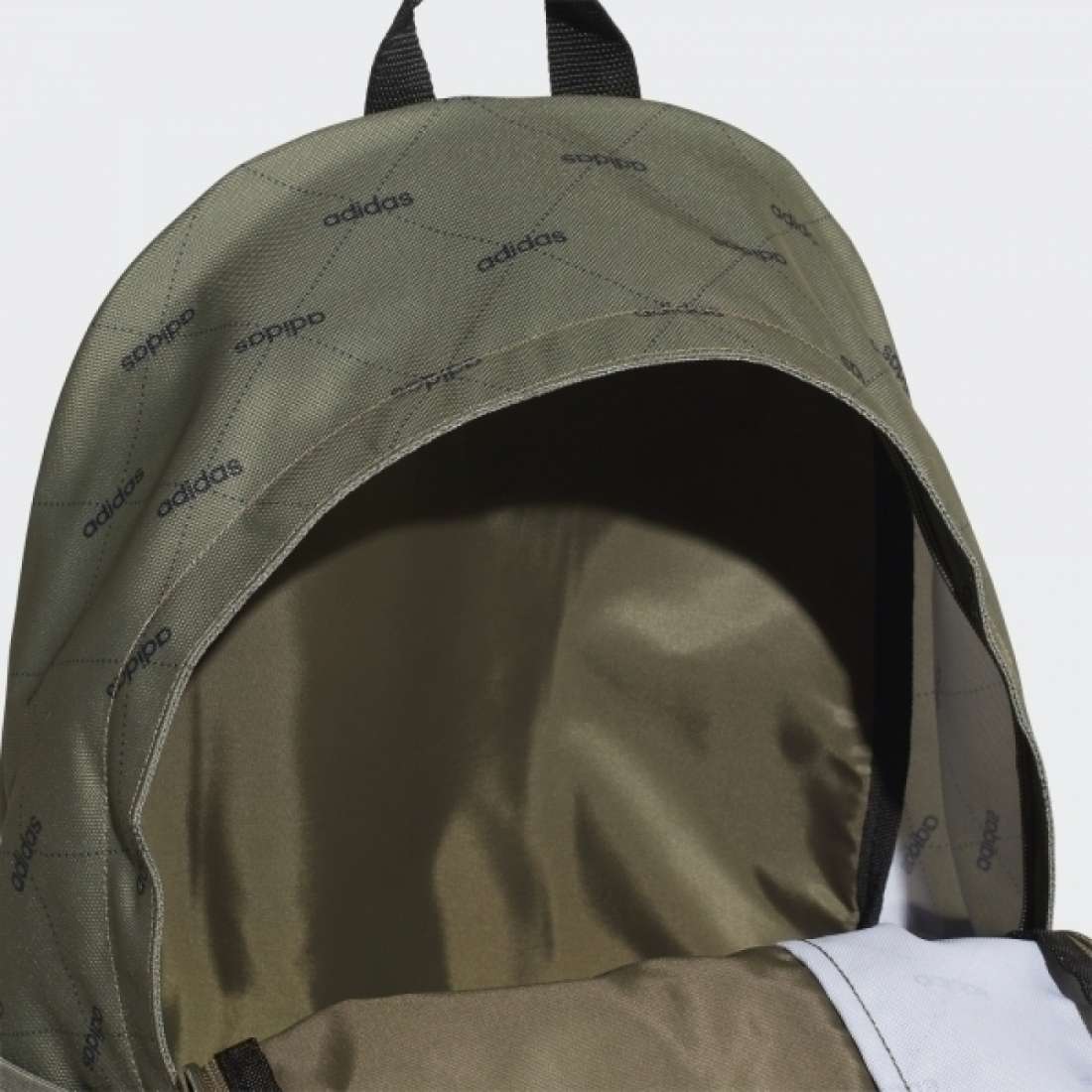 MOCHILA ADIDAS LINEAR KHAKI/WHITE