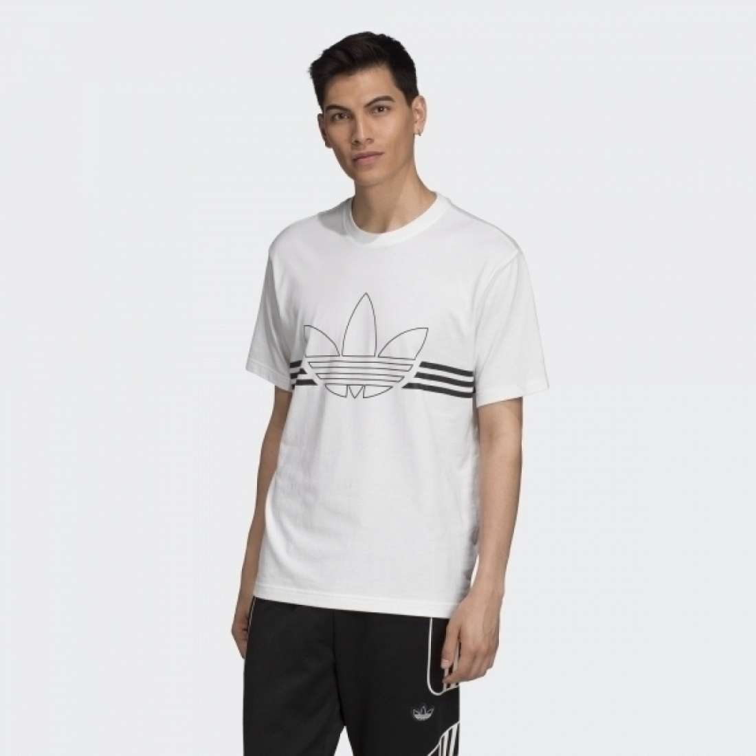 TSHIRT ADIDAS OUTLINE WHITE