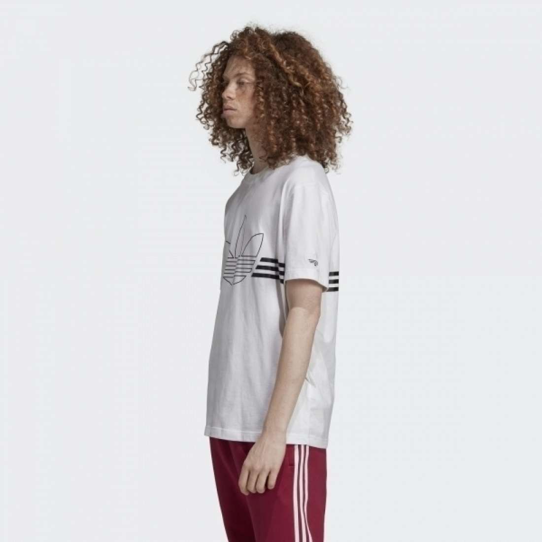 TSHIRT ADIDAS OUTLINE WHITE