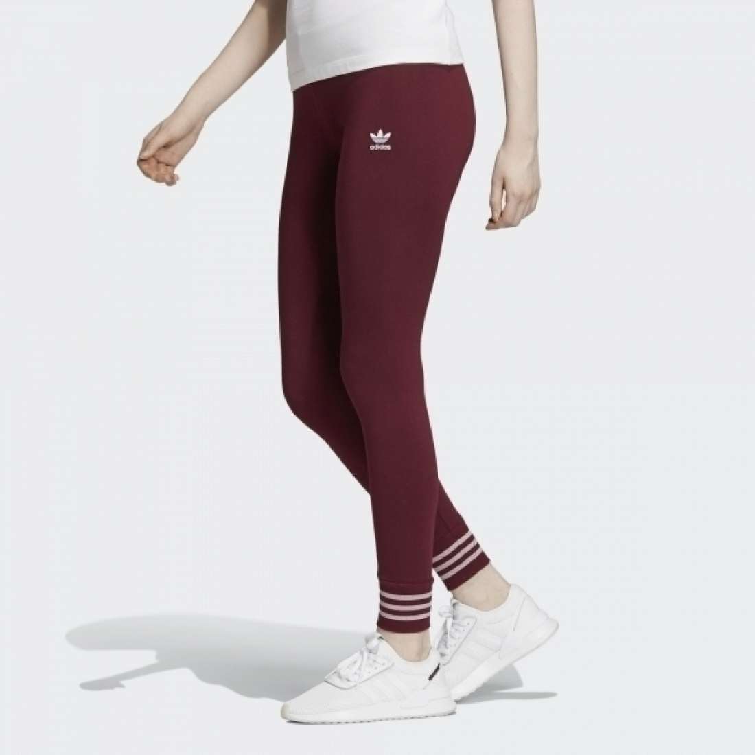 LEGGINGS ADIDAS MAROON/PINK SPIRIT