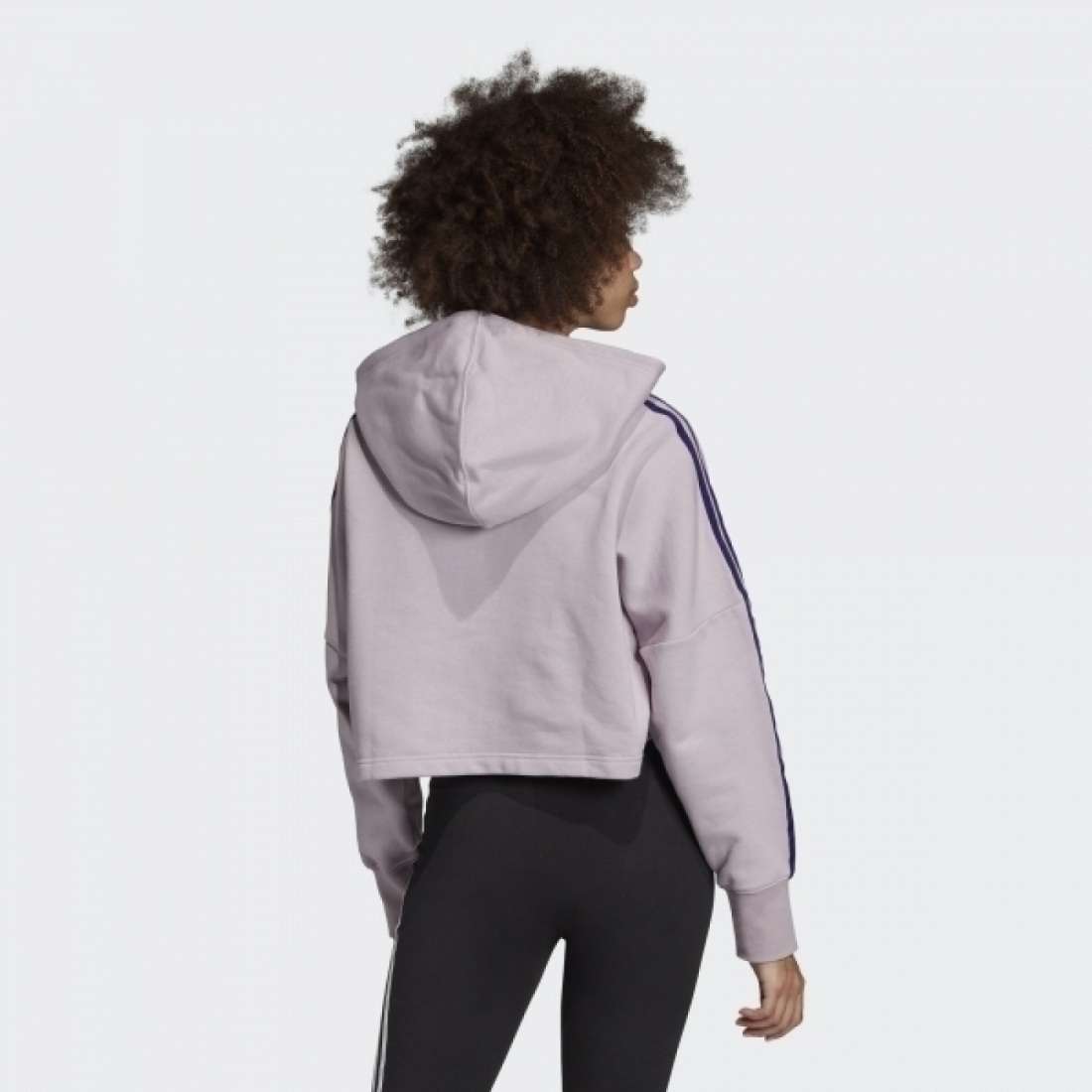 HOODIE ADIDAS CROPPED PURPLE