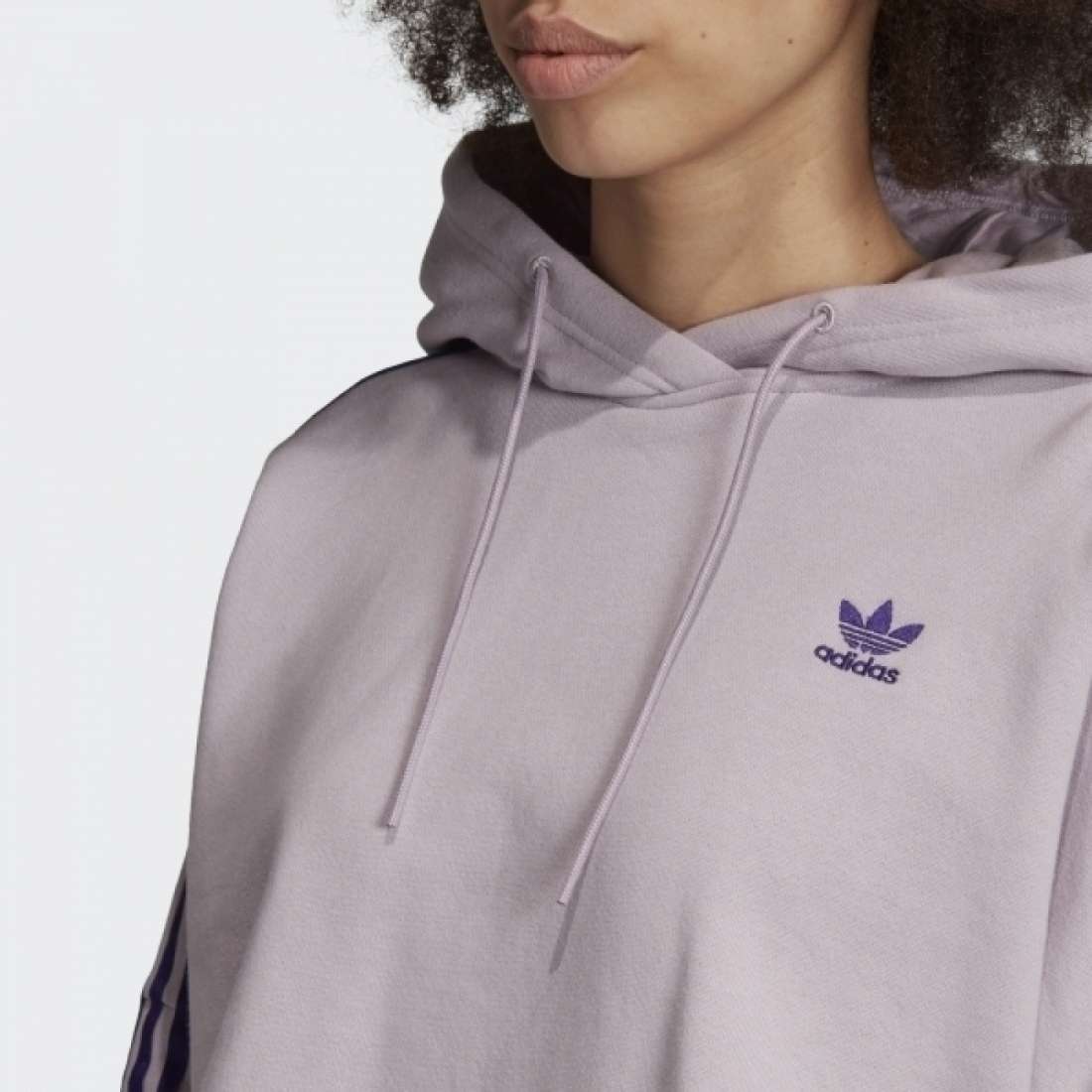 HOODIE ADIDAS CROPPED PURPLE