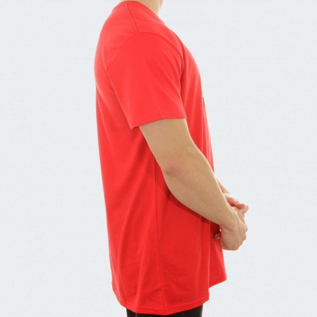 TSHIRT DC SQUARE STAR RACING RED