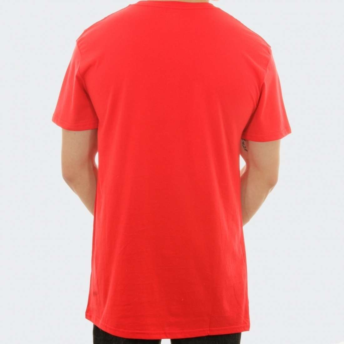 TSHIRT DC SQUARE STAR RACING RED