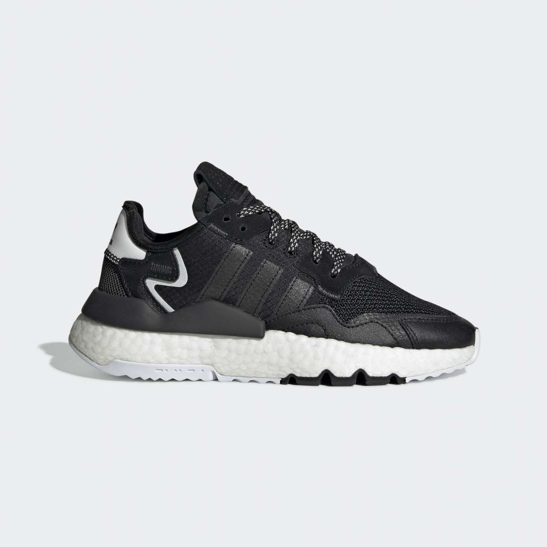 ADIDAS NITE JOGGER J CORE BLACK / CARBON