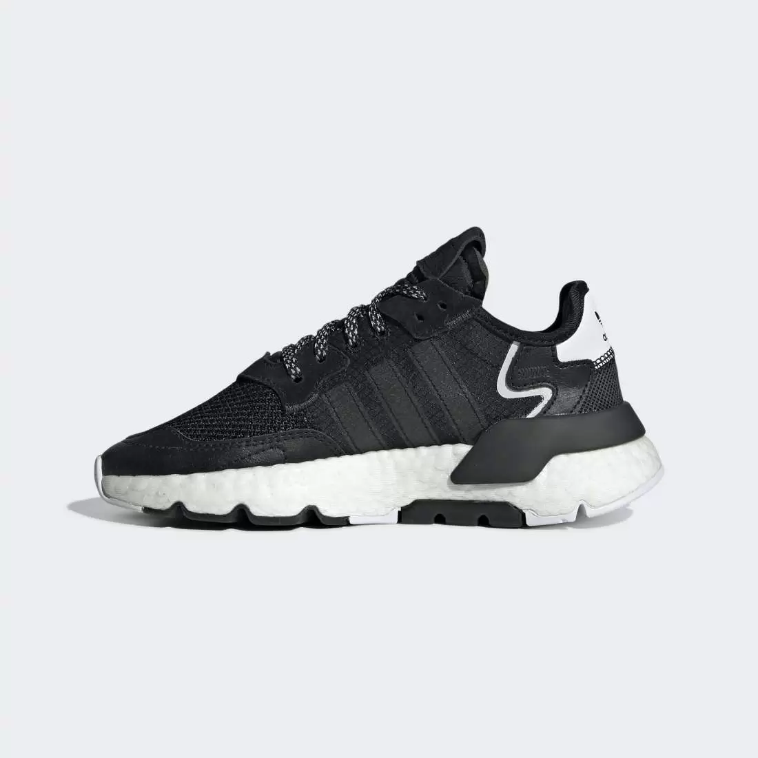 ADIDAS NITE JOGGER J CORE BLACK / CARBON