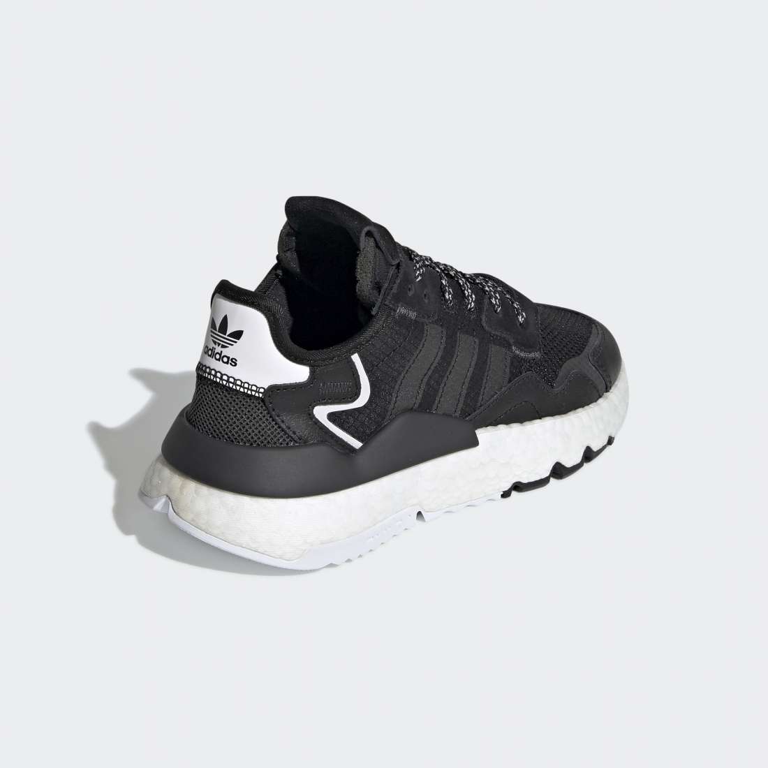 ADIDAS NITE JOGGER J CORE BLACK / CARBON