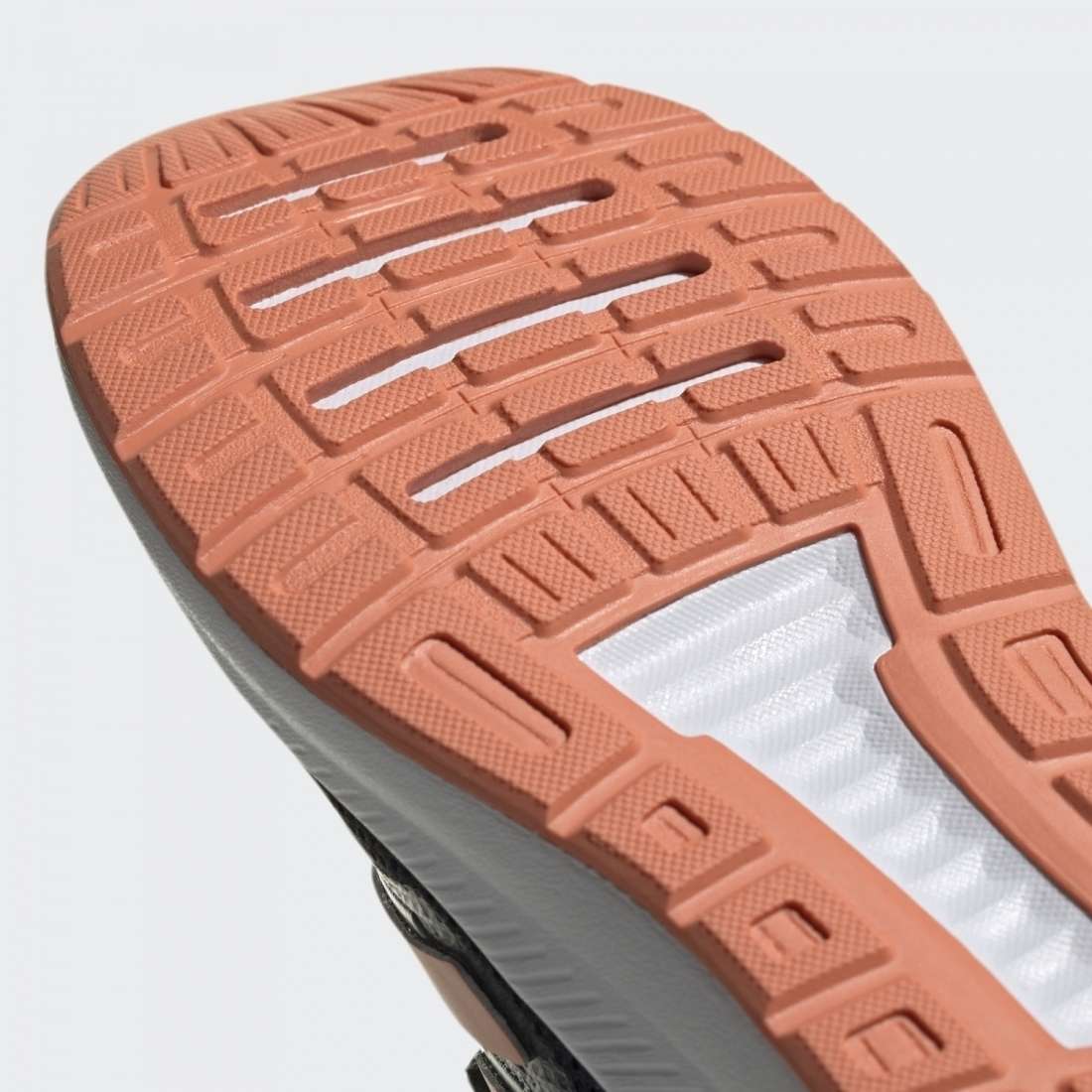 ADIDAS RUNFALCON K CORE BLACK / GLOW PINK / SEMI CORAL