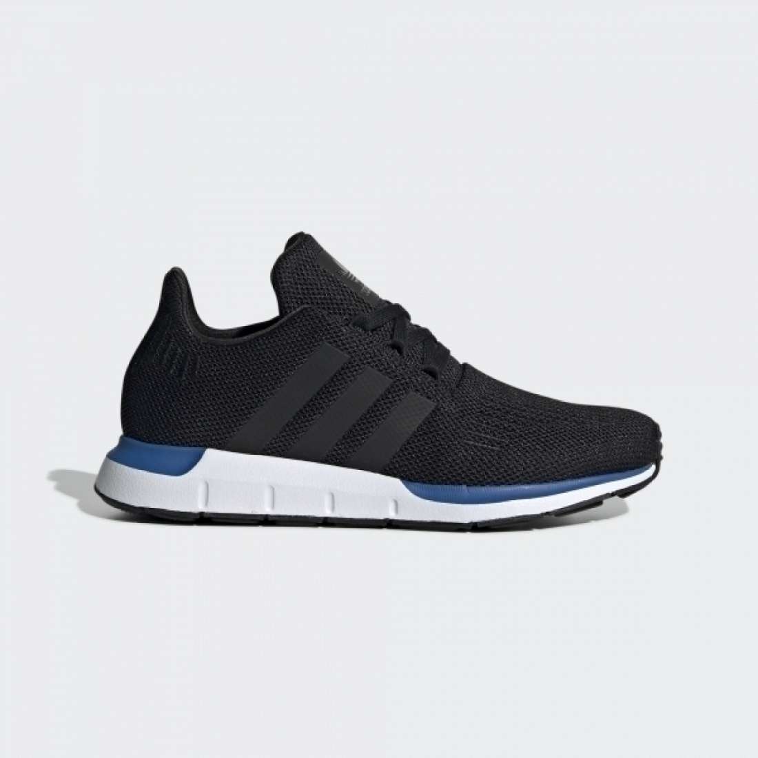 ADIDAS SWIFT RUN J CORE BLACK / CORE BLACK / BLUE