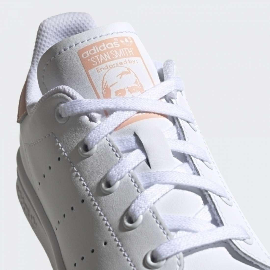 ADIDAS STAN SMITH C WHITE/ROSE