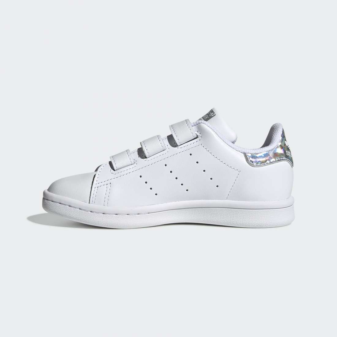 ADIDAS STAN SMITH CF C WHITE/SILVER