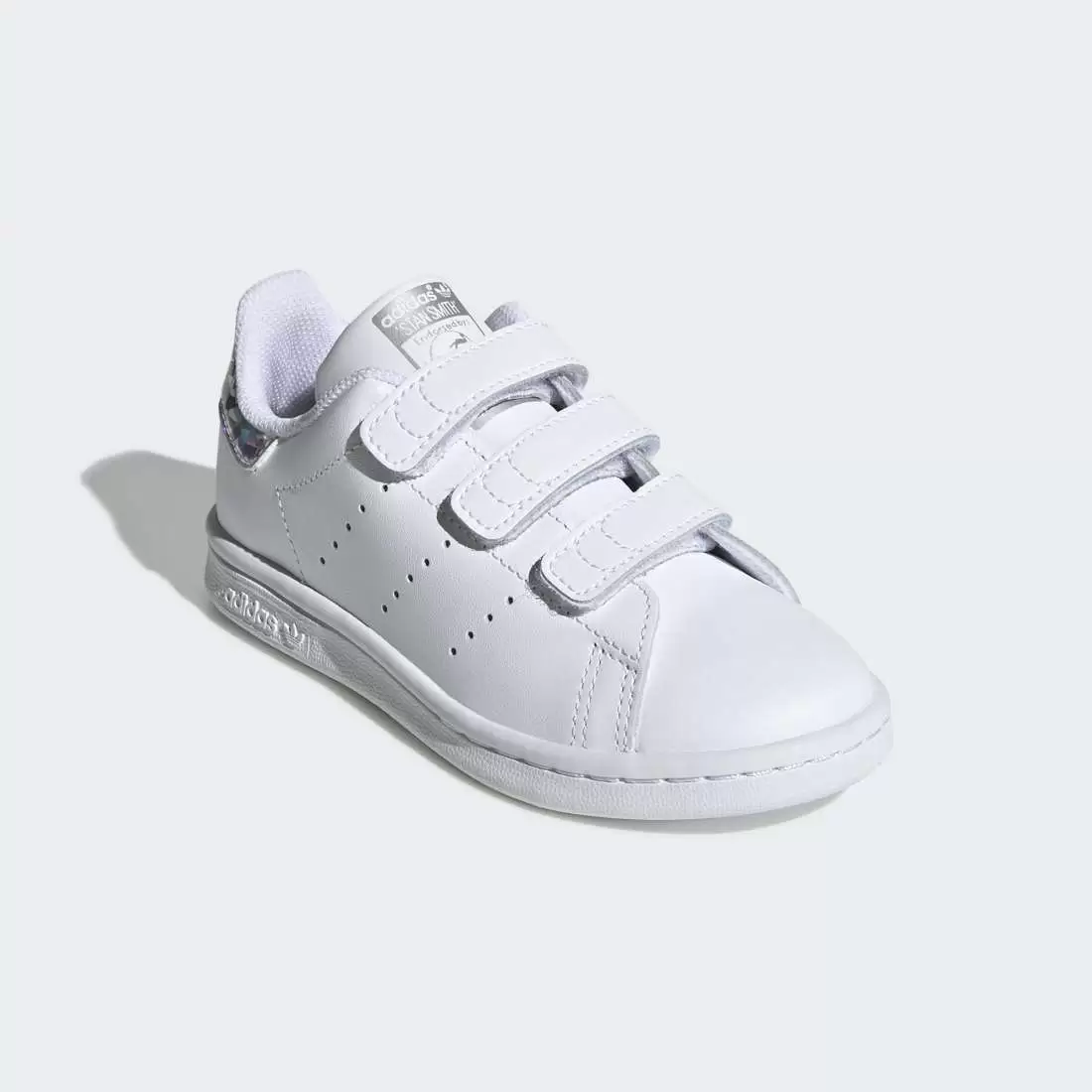 ADIDAS STAN SMITH CF C WHITE/SILVER