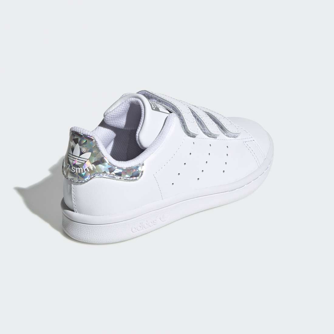 ADIDAS STAN SMITH CF C WHITE/SILVER