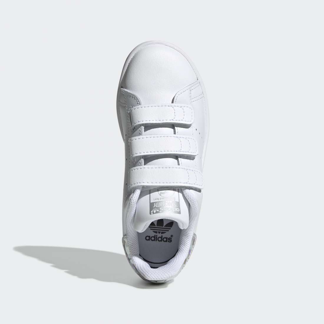 ADIDAS STAN SMITH CF C WHITE/SILVER