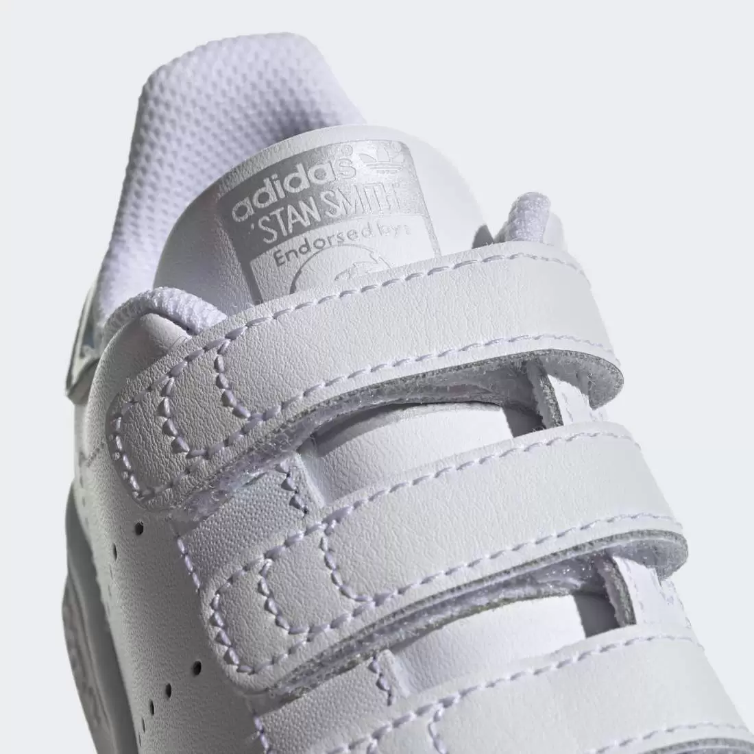 ADIDAS STAN SMITH CF C WHITE/SILVER