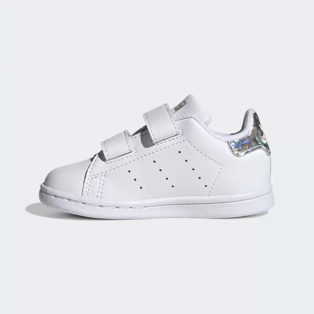 ADIDAS STAN SMITH CF I WHITE/SILVER