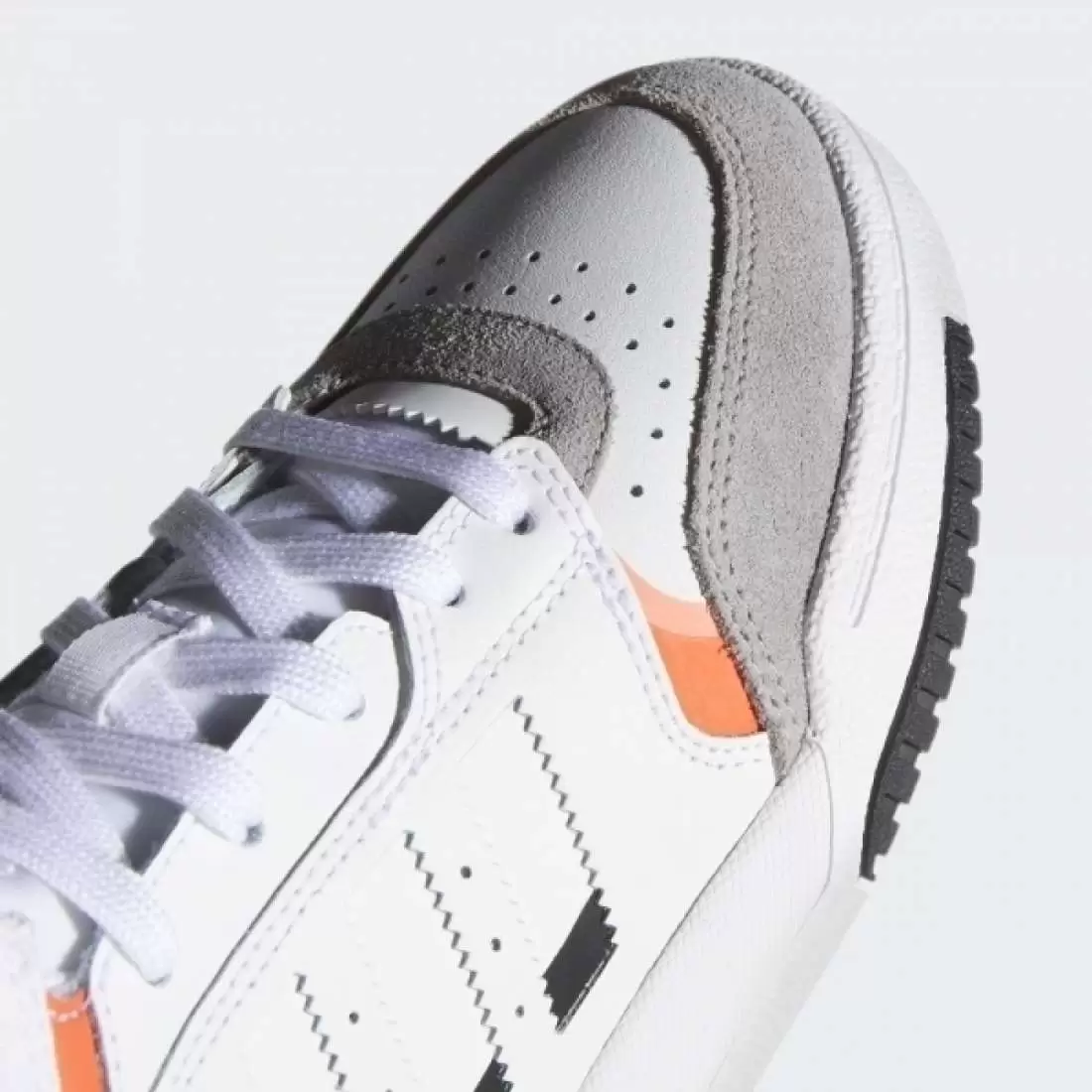 ADIDAS DROP STEP J WHITE/GREY