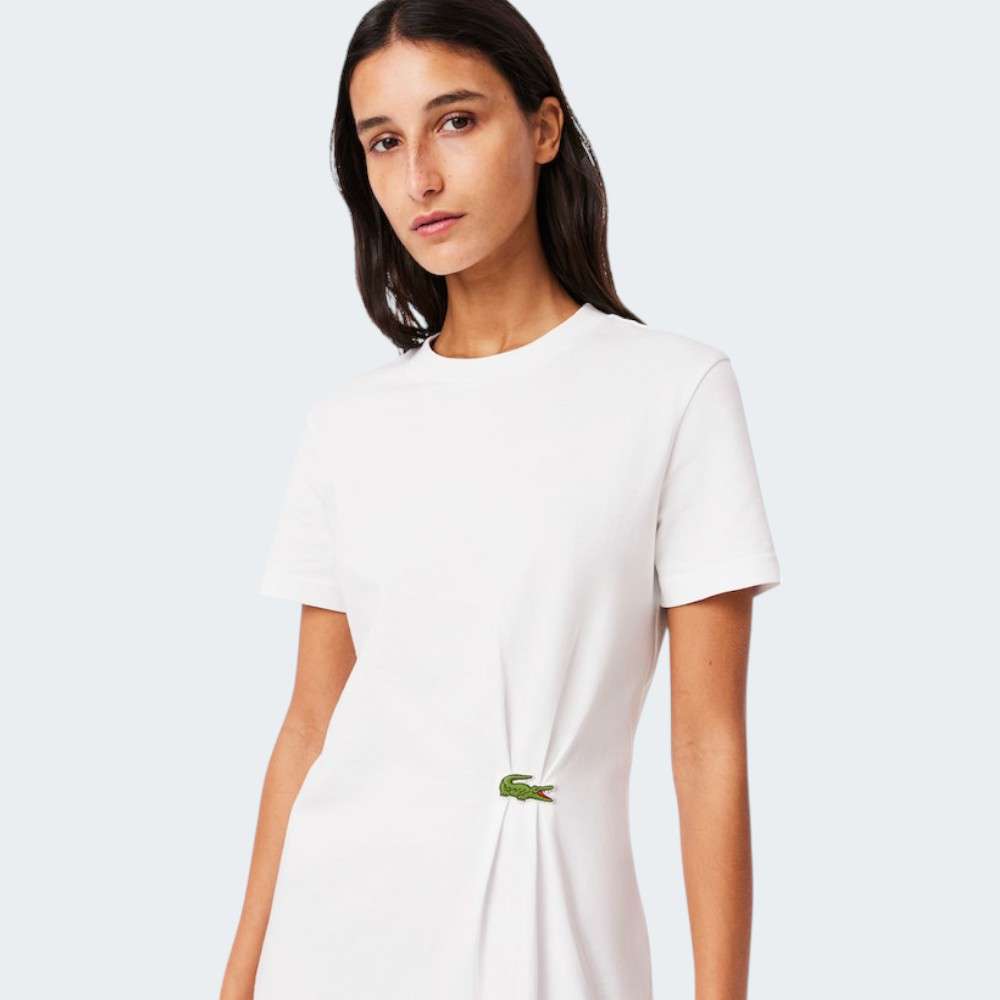VESTIDO LACOSTE EF0583 WHITE