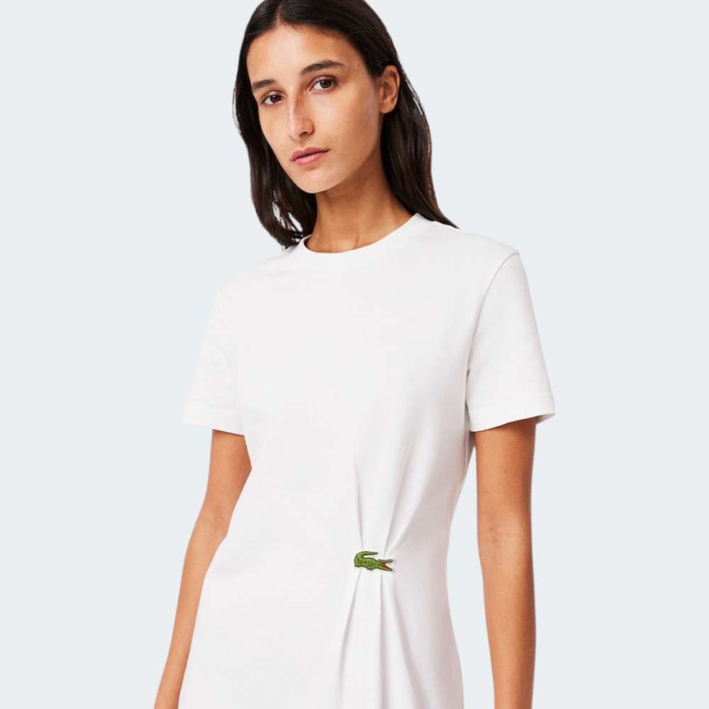 VESTIDO LACOSTE EF0583 WHITE