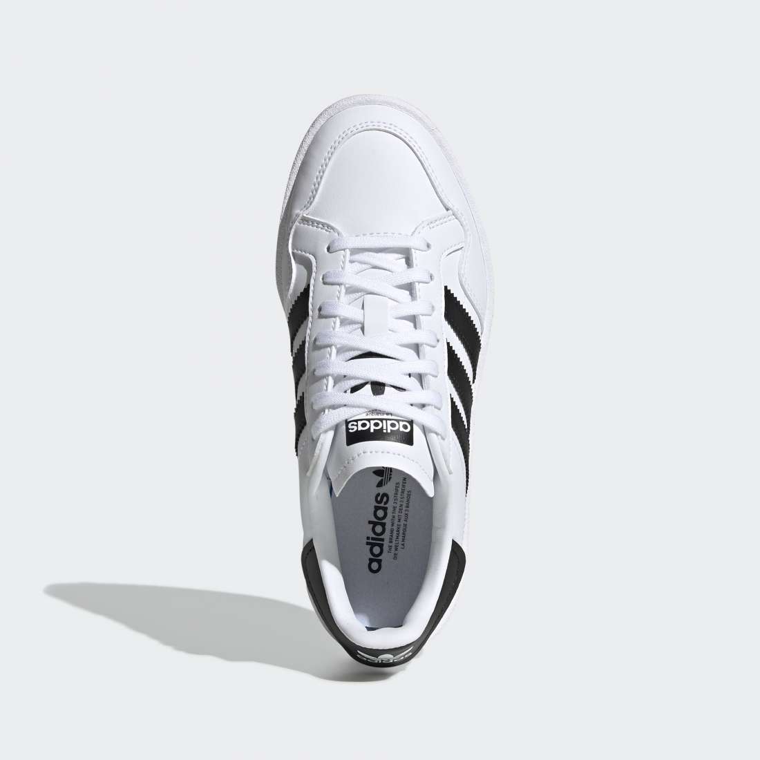 ADIDAS TEAM COURT J FTWWHT/CBLACK/FTWWHT