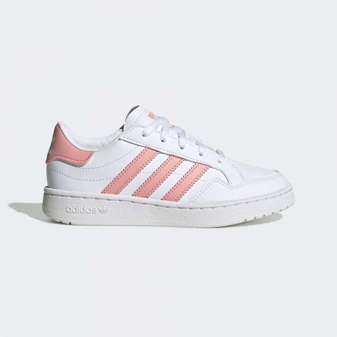 ADIDAS TEAM COURT C CLOUD WHITE / GLOW PINK