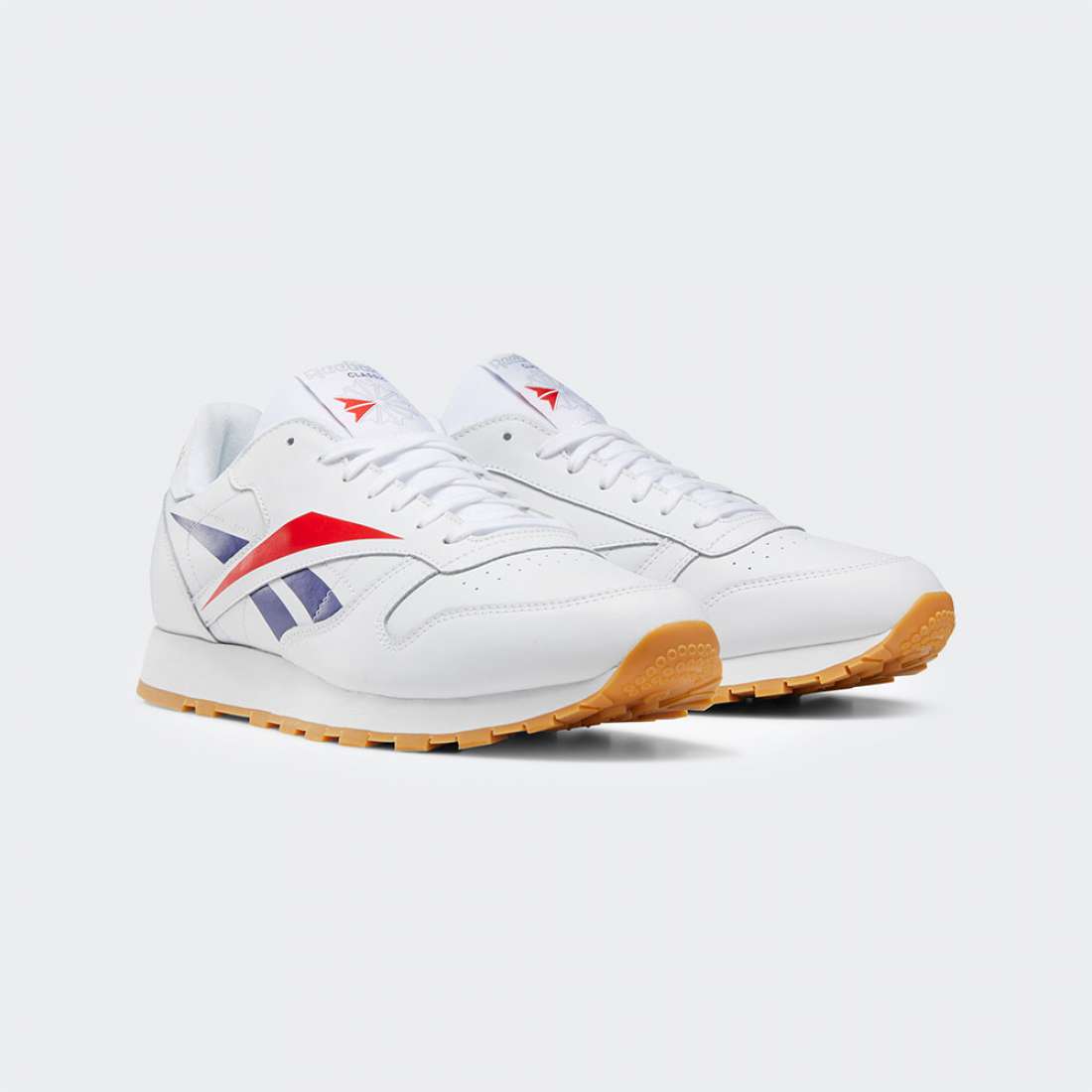 REEBOK CLASSIC LEATHER WHITE / SCARLET / PHANTOM BLUE