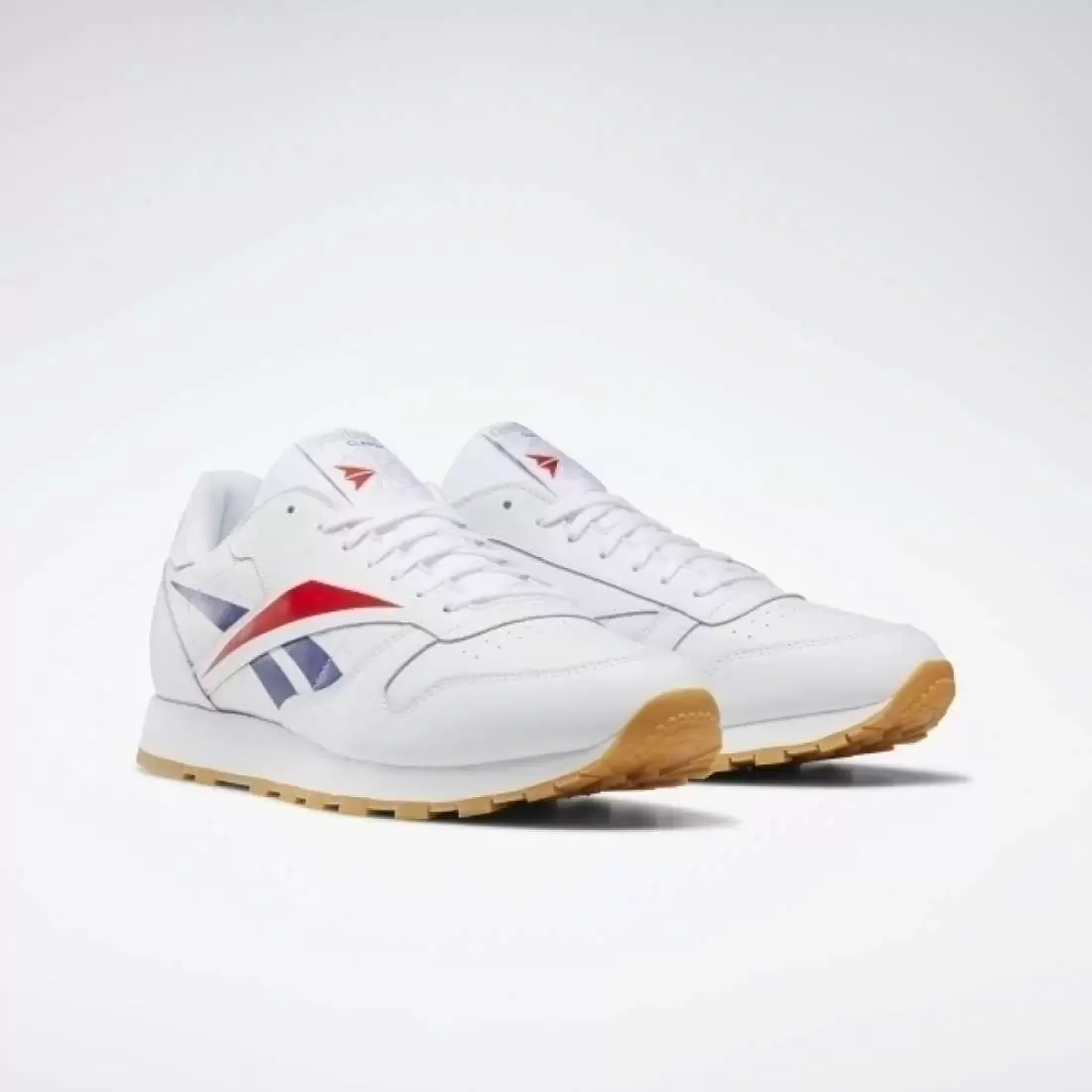 REEBOK CLASSIC LEATHER WHITE / SCARLET / PHANTOM BLUE