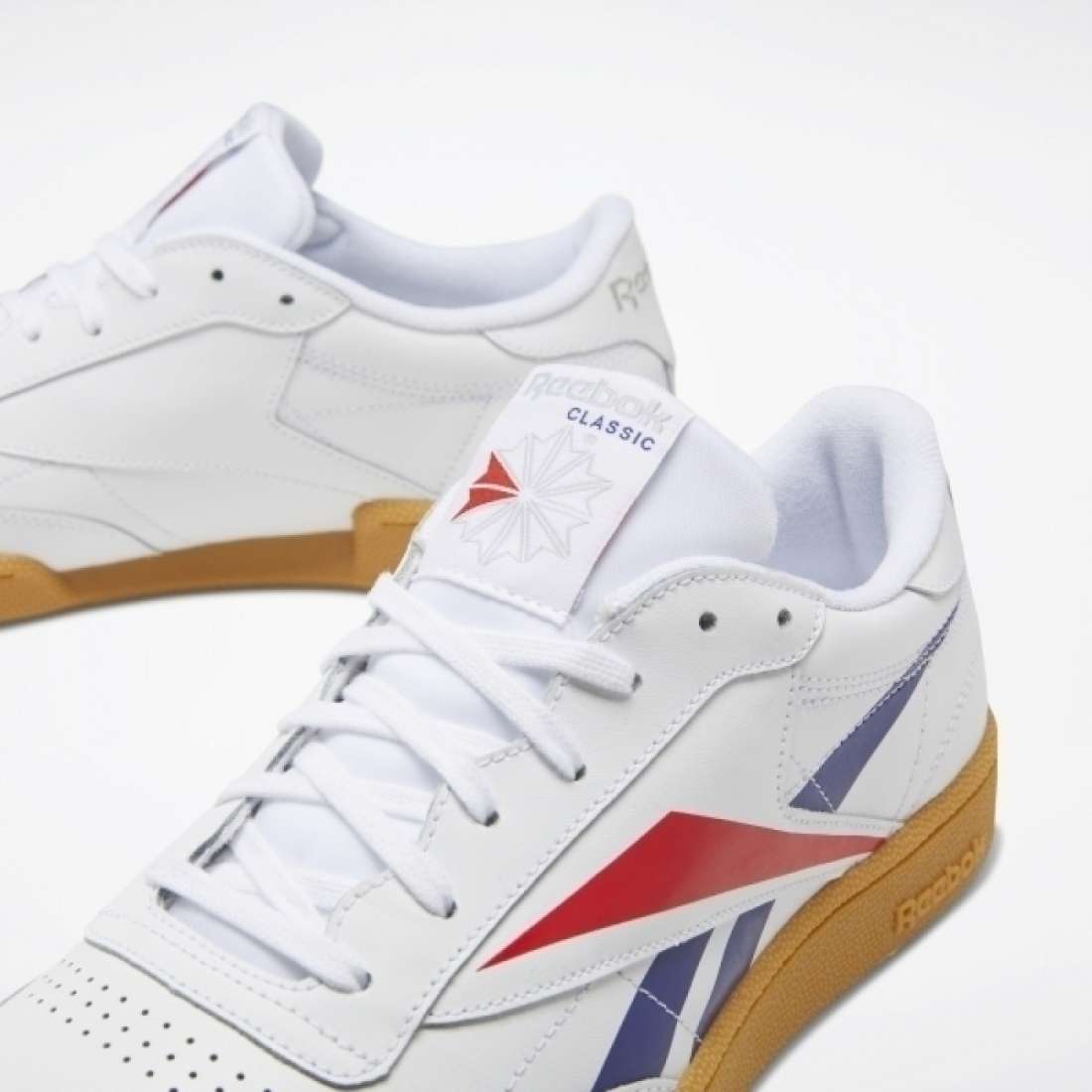 REEBOK CLUB C 85 WHITE/RED/BLUE