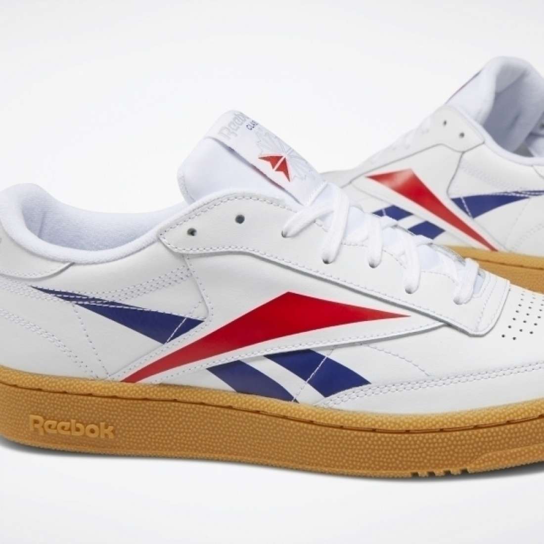 REEBOK CLUB C 85 WHITE/RED/BLUE
