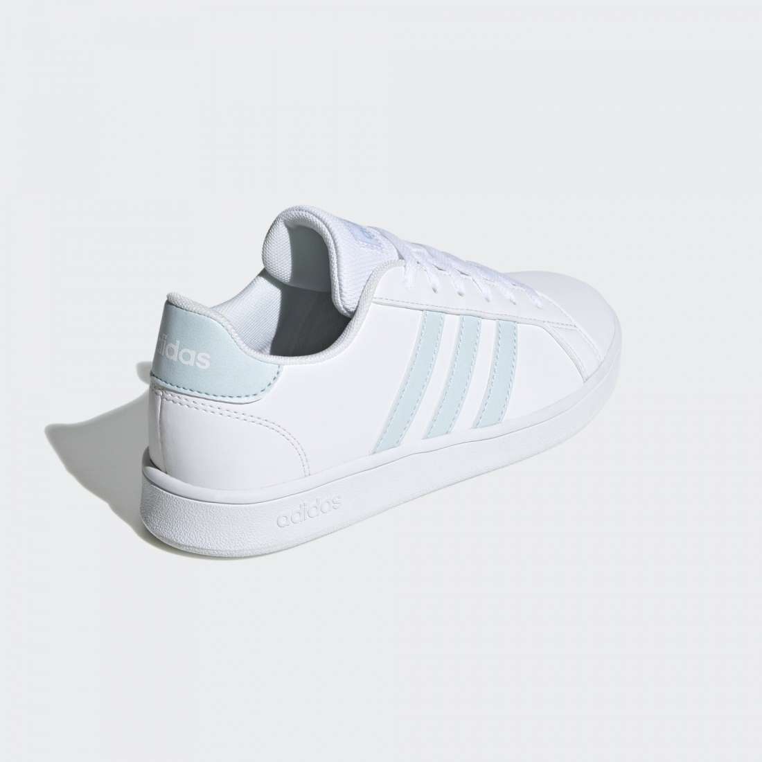 ADIDAS GRAND COURT K CLOUD WHITE / SKY TINT / LIGHT GRANITE
