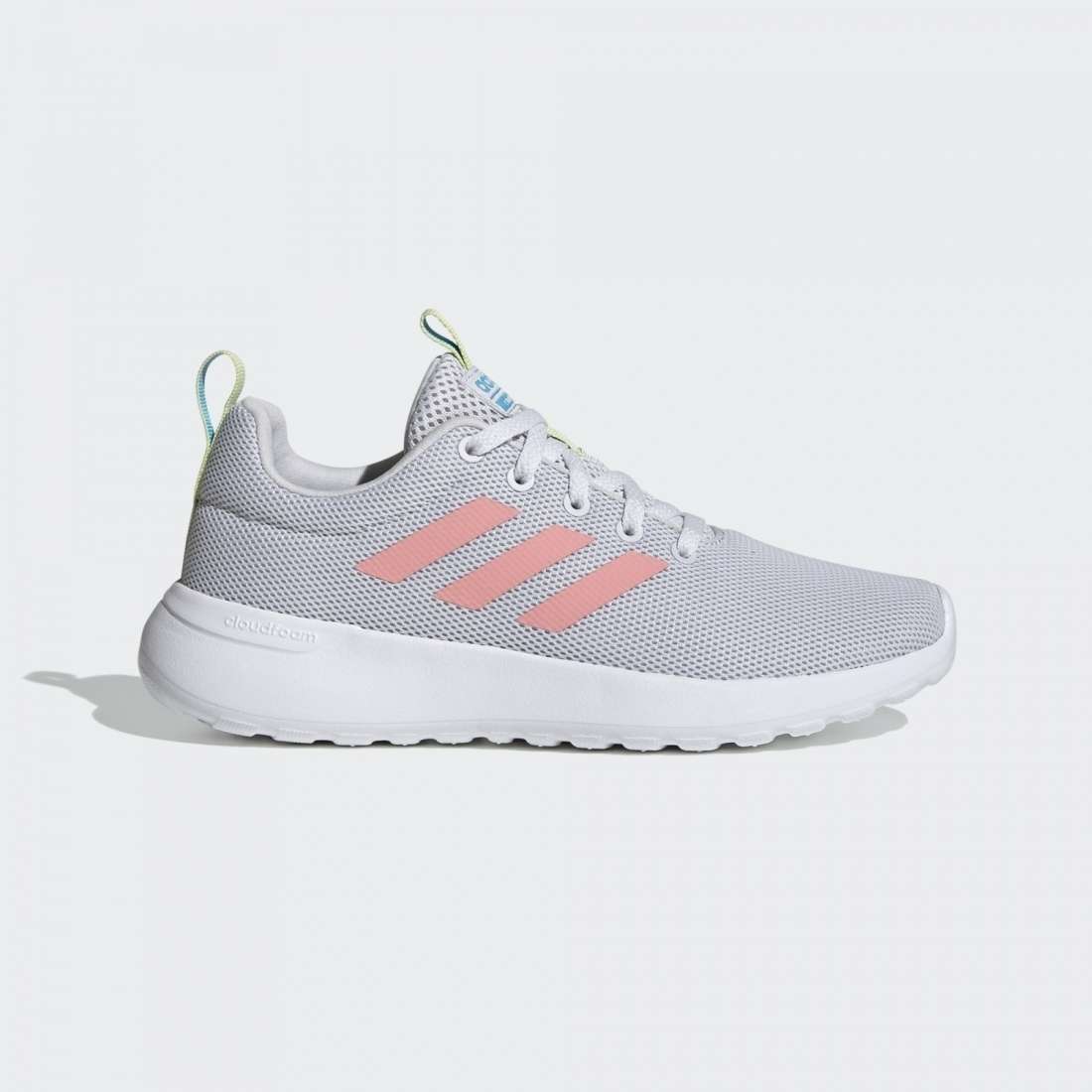 ADIDAS LITE RACER CLN K DASH GREY / GLOW PINK / YELLOW TINT