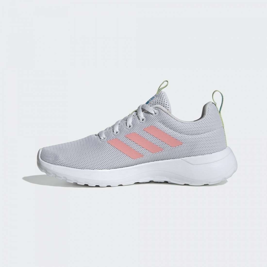 ADIDAS LITE RACER CLN K DASH GREY / GLOW PINK / YELLOW TINT