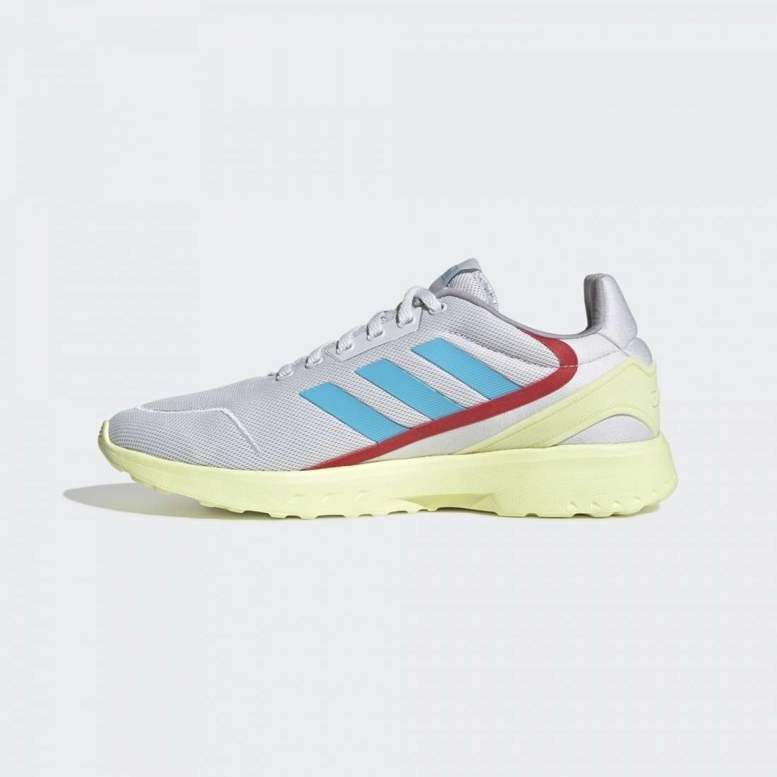 ADIDAS NEBZED DASH GREY / BRIGHT CYAN / YELLOW TINT