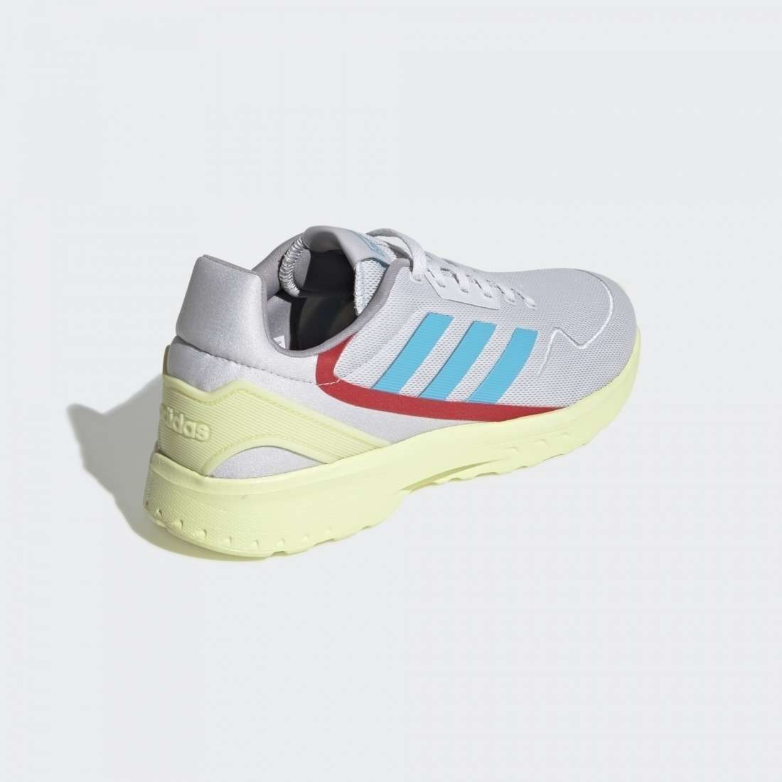 ADIDAS NEBZED DASH GREY / BRIGHT CYAN / YELLOW TINT