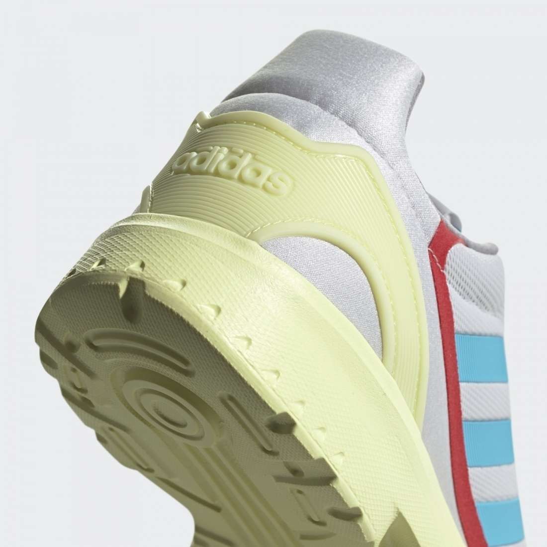ADIDAS NEBZED DASH GREY / BRIGHT CYAN / YELLOW TINT