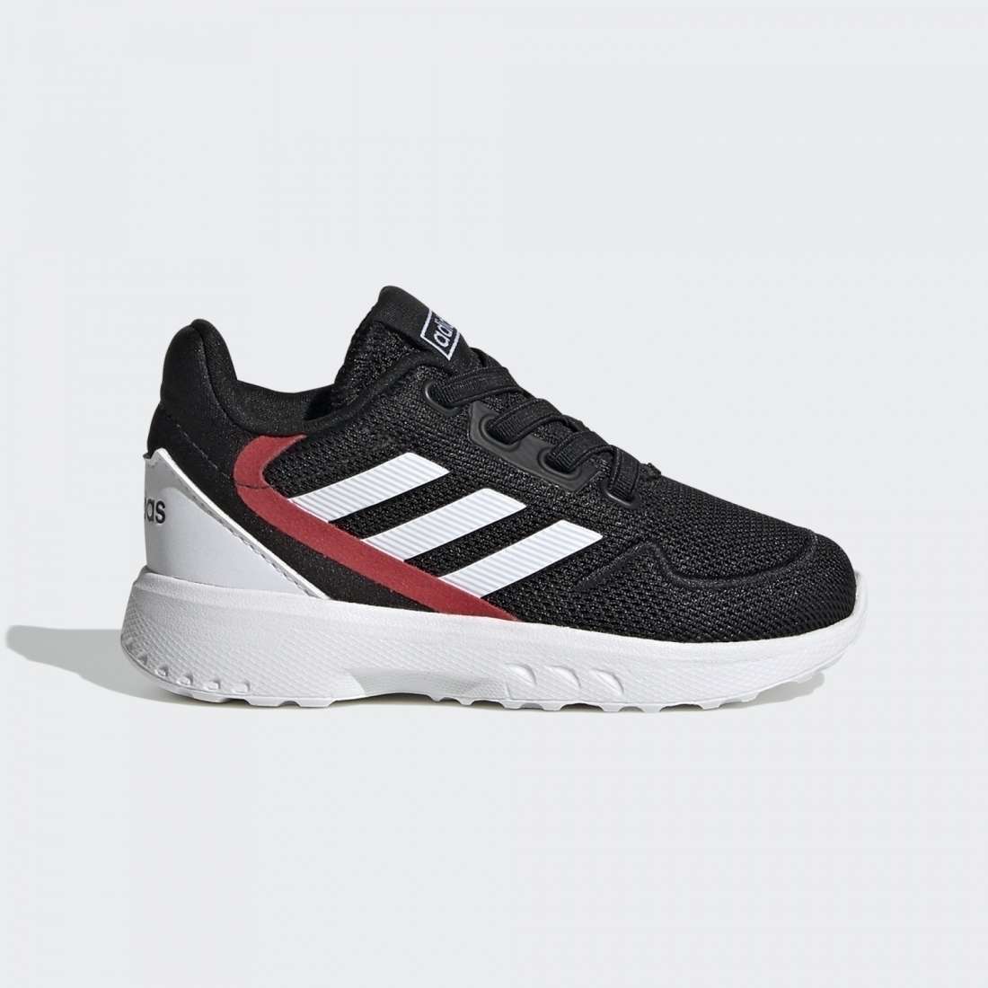 ADIDAS NEBZED I CORE BLACK/ WHITE/ SCARLET