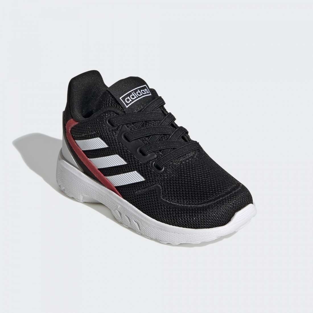 ADIDAS NEBZED I CORE BLACK/ WHITE/ SCARLET