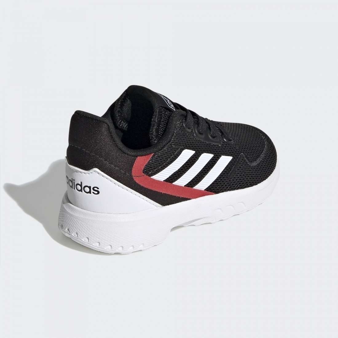 ADIDAS NEBZED I CORE BLACK/ WHITE/ SCARLET