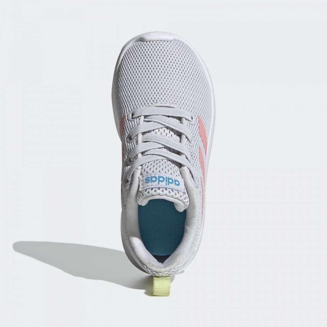 ADIDAS LITE RACER CLN I DASH GREY / GLOW PINK / YELLOW TINT