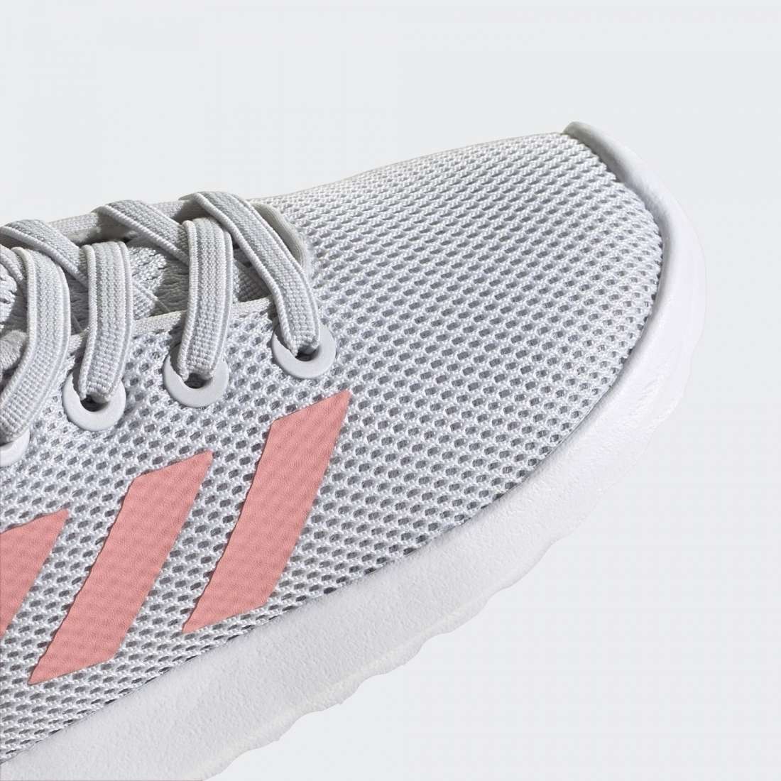 ADIDAS LITE RACER CLN I DASH GREY / GLOW PINK / YELLOW TINT