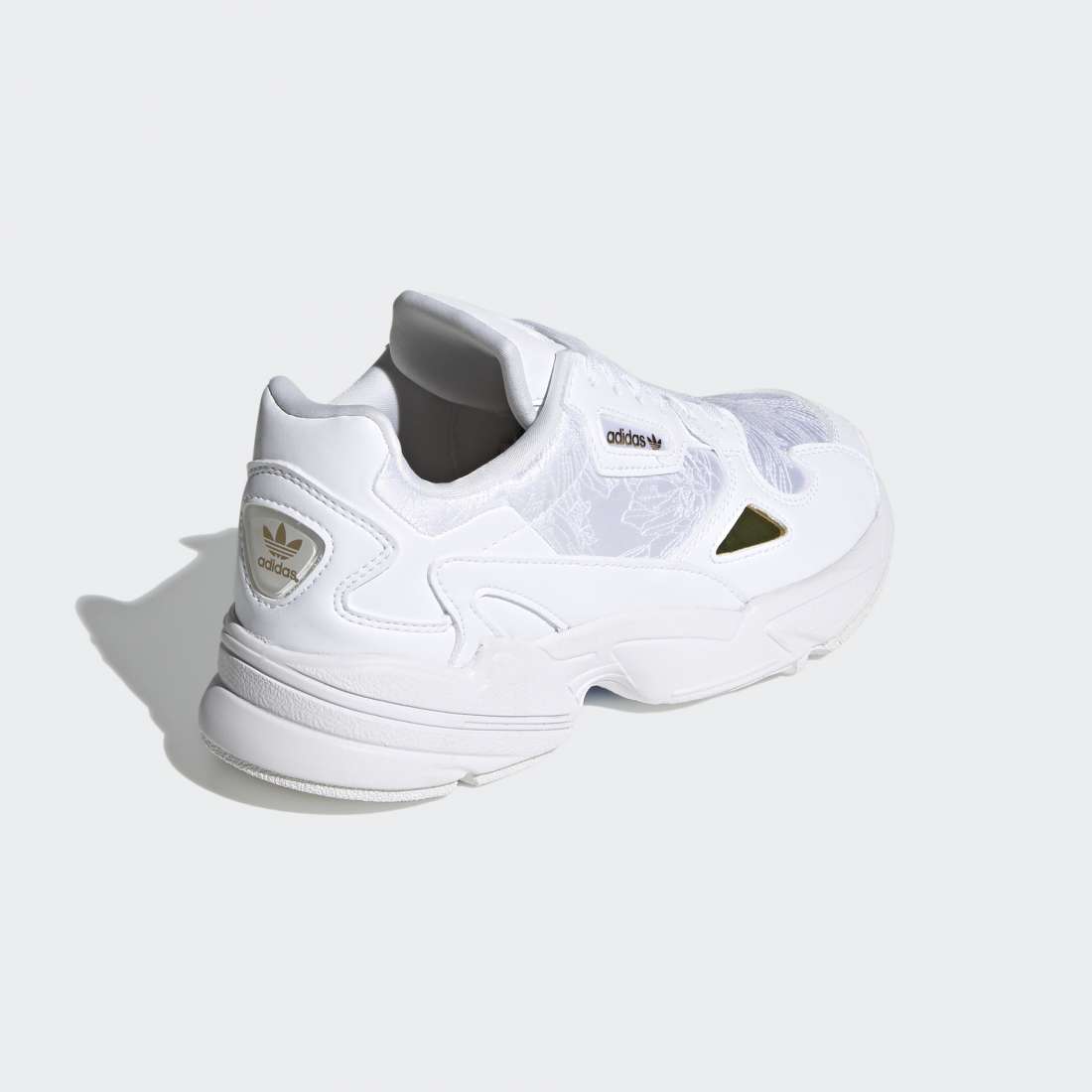 ADIDAS FALCON W FTWWHT/FTWWHT/GOLDMT